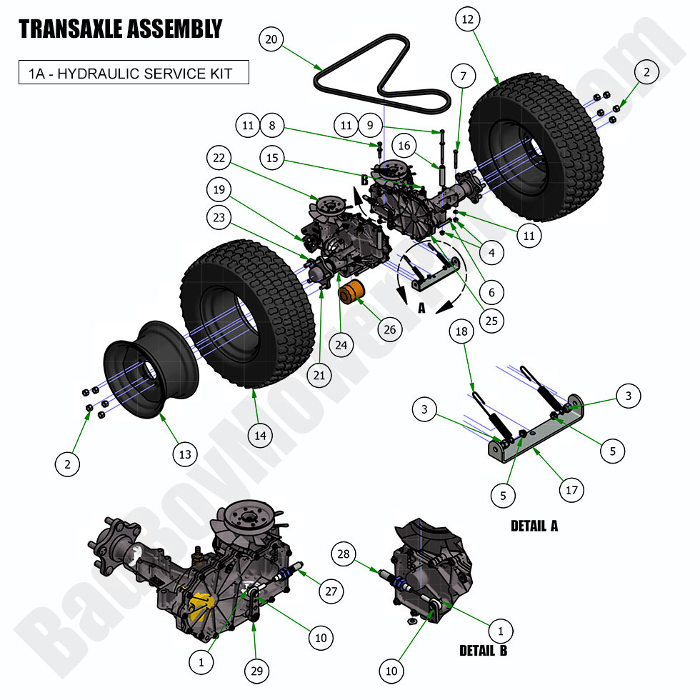 2018 Compact Outlaw - Transaxle Assembly